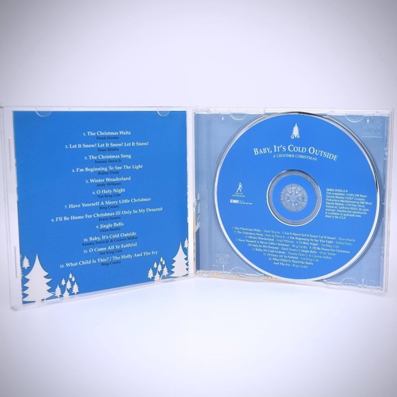 😎 Baby Its Cold Outside CD 2007 A Crooner Christmas Bing Frank Bing Nat Sammy - Picture 3 of 4